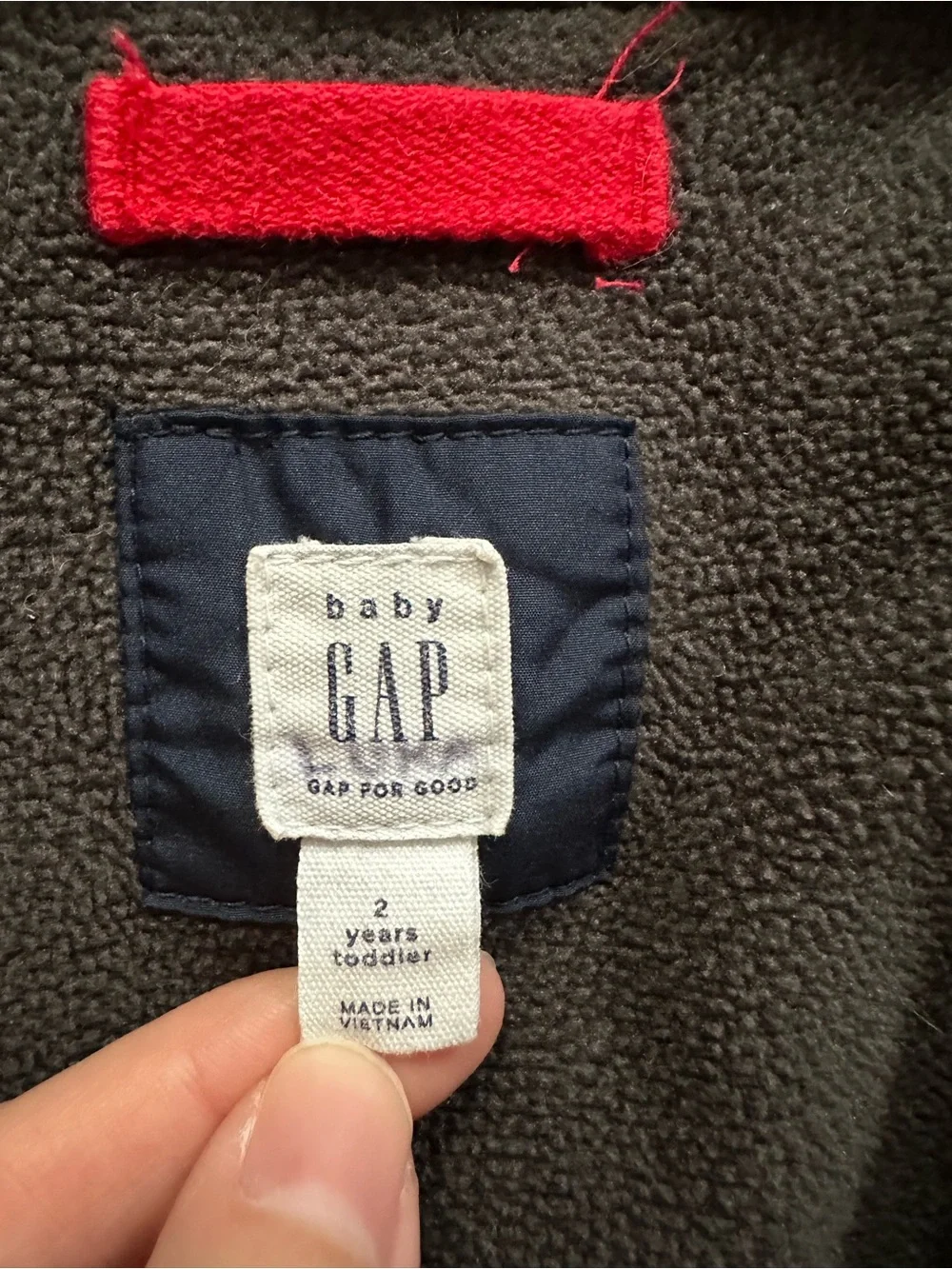 Baby Gap Warmest Jacket True Indigo Blue Toddler Boys Size 2T Puffer Winter